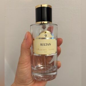 Empty Sultan 9 Collection Prestige Paris parfumerie bottle for 100ml / 3.4 FL.OZ